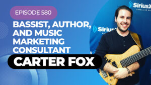 Bobby Owsinski's Inner Circle Podcast - Episode 580 - Bassist, Author, And Music Marketing Consultant Carter Fox - Thumbnai Bassist, author, music marketing consultant Carter Fox - Episode 580